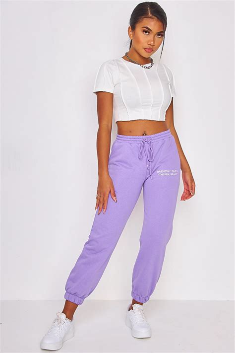 Pantalon De Jogging Brentiny Violet Brentiny Paris