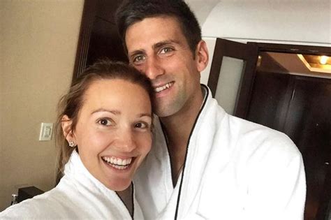 Who is novak's wife jelena ristic? Novak Djokovic's wife shares 'beautiful' first snap of her breastfeeding newborn daughter Tara ...