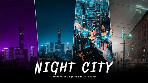 Night City Lightroom Presets Night Lightroom Presets Free Download