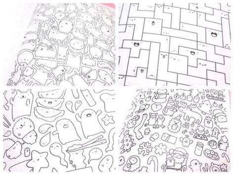 Neem contact op met shopeigenaar. KiraKira Coloring Book - Kawaii Doodle Coloring Book ...