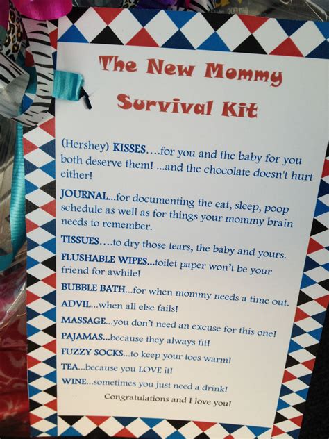 Pin By Rebecca Luddon On T Ideas Mommy Survival Kit Mommy Survival Mom T Basket