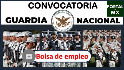 Convocatoria Guardia Nacional 2024 2025 ⇒ Portal Del Empleo