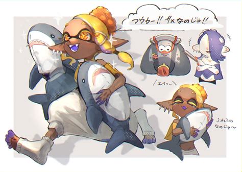 Shiver Frye And Big Man Splatoon And More Drawn By Okaranko Danbooru