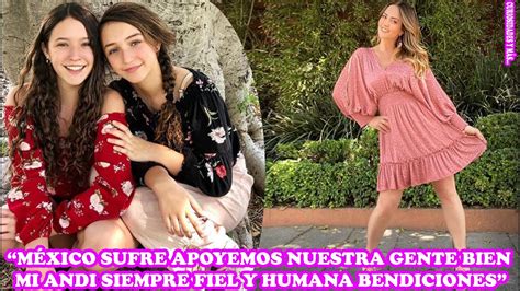 Las Hijas De Andrea Legarreta Debutan Como Modelos Youtube