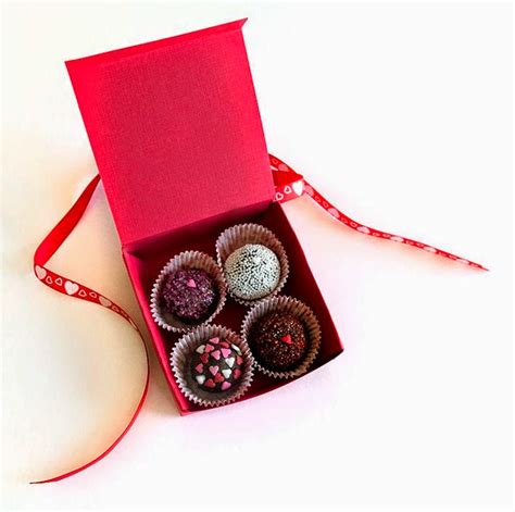 Envolturas De San Valentín Para Chocolates Y Trufas Manualidades
