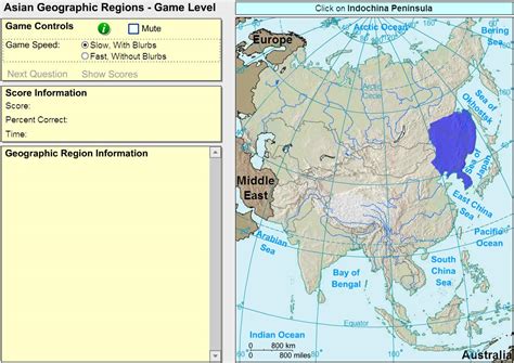 Usa geography quizzes fun map games. Map Of Asia Game - 88 World Maps
