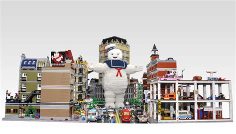 Maybe you would like to learn more about one of these? Giant Lego Stay Puft Marshmallow Man Destroys New York!