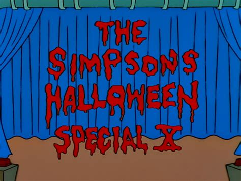 Treehouse Of Horror Xdvd Features Wikisimpsons The Simpsons Wiki