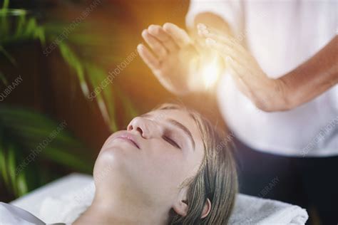 Reiki Therapy Stock Image F0246890 Science Photo Library