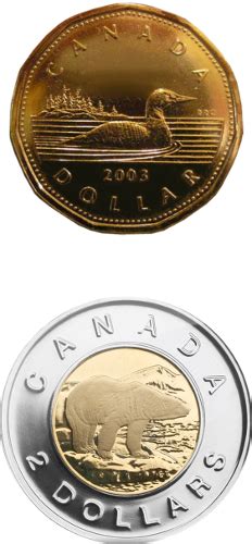 Loonie and Toonie - Canadian Dollar Coins | Canadian dollar, Canadian ...
