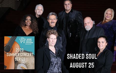 Summer Concert Series In The Barn Shaded Soul Tickets Webb Deane