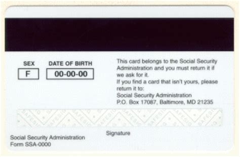 Are not changing the name on the card. Social Security History