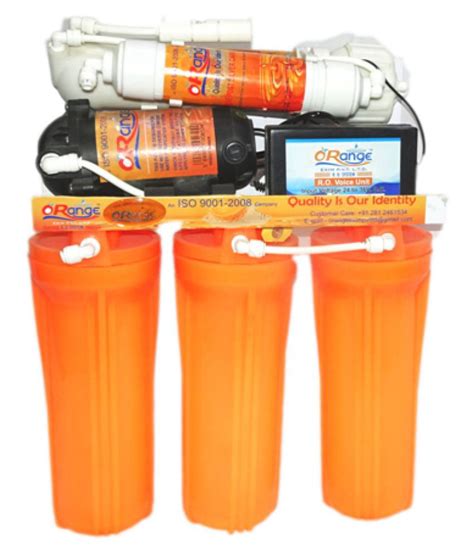 Orange Eco 10 Ltr Ro Water Purifier Price In India Buy Orange Eco 10