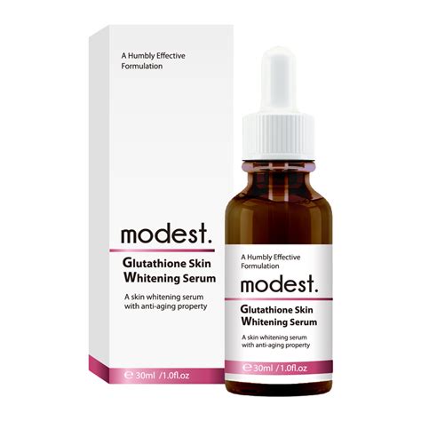 Glutathione Skin Whitening Serum 30ml Modest