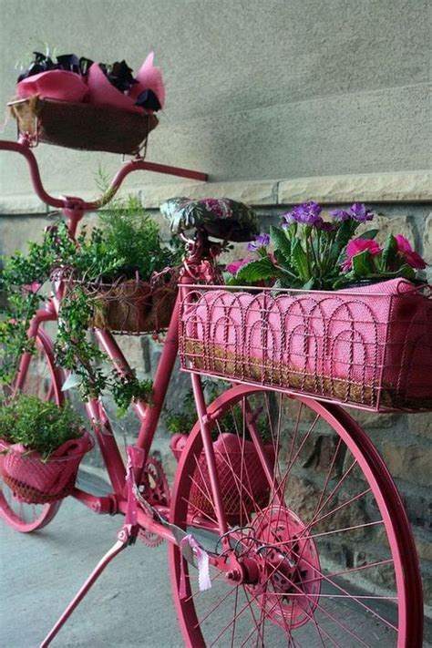 Parts bike bicycle decoration streamers tassel tricycle handlebar tassels. 17 Super ideas for garden decorations made from old ...