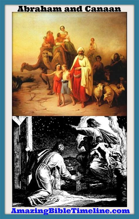 Abrahamcanaanbible Amazing Bible Timeline With World History