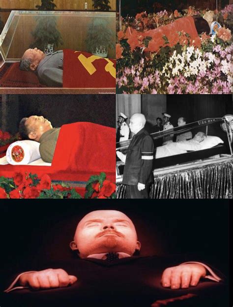 The Preserved Corpses Of Mao Zedong Kim Il Sung Kim Jong Il Ho Chi