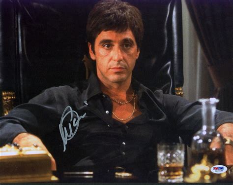 Al Pacino Autographed Signed 11x14 Scarface Photo Psadna Coa Etsy