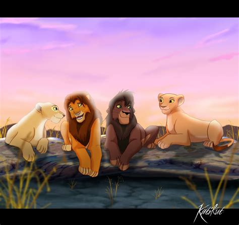 Lion King Kiara And Kovu Fan Art