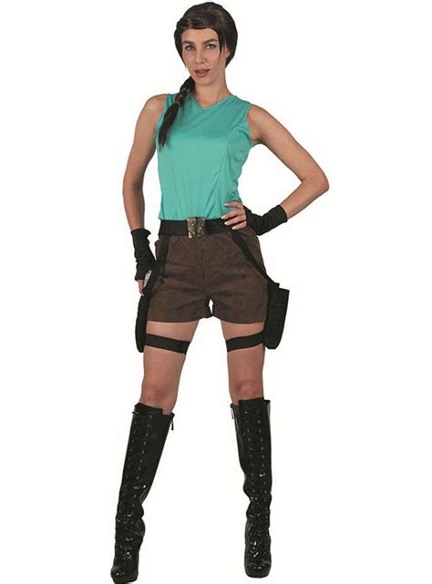 Womens Tomb Raider Inspired Costume Lara Croft Costume For Women