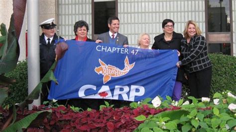 over 40 carp flags raised highlights from national seniors day carp