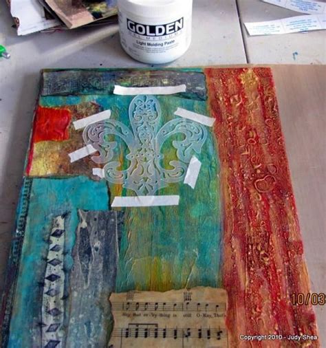Mixed Media Collage Tutorial Step By Step Mixed Media Art Tutorials
