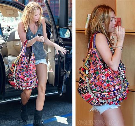 Miley Cyrus Bohemian Look Fashion Boho Fashion Moda Boho