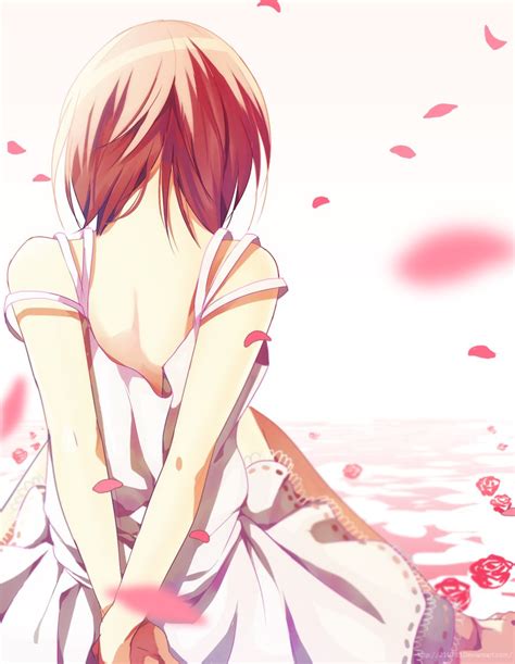Anime Girl View From Back Pretty Anime Style Pics Pinterest Anime