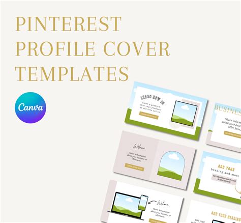 Pinterest Profile Cover Templates — Debbie Roy