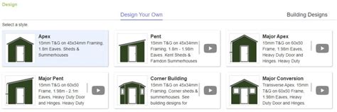 3d Shed Designer Configure Your Prefect Garden Building Birstall