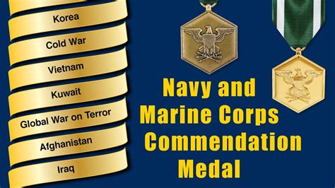 Navy And Marine Corps Commendation Medal Ncm Commendation Medal