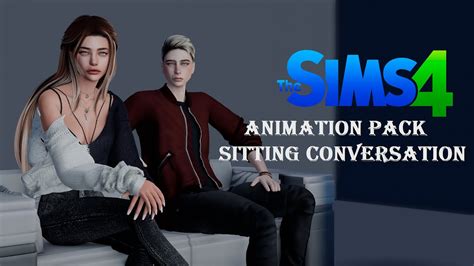 The Sims 4 Animation Pack Sitting Conversation Download Youtube