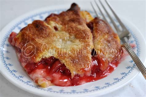 Easy Peasy Cherry Cheese Cobbler Southern Plate