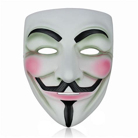 Brand New Resin V For Vendetta Mask Halloween Masks Cosplay Party Dance