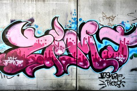 Pink Graffiti Stock Photo Image Of Background Graffiti 6814368