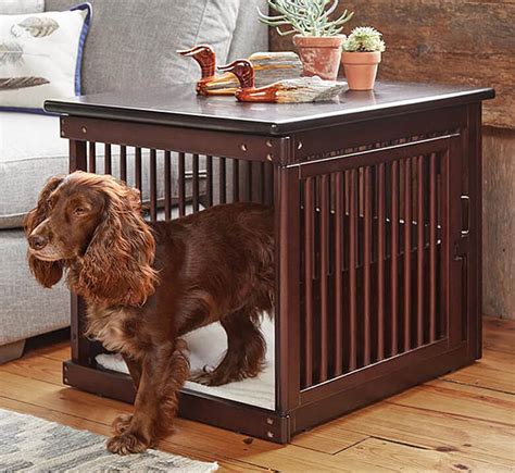 Comfortable mats, pads, or beds make the pet relate the crate with positive behavior. The Coolest Dog Crates Disguised as Stylish Furniture