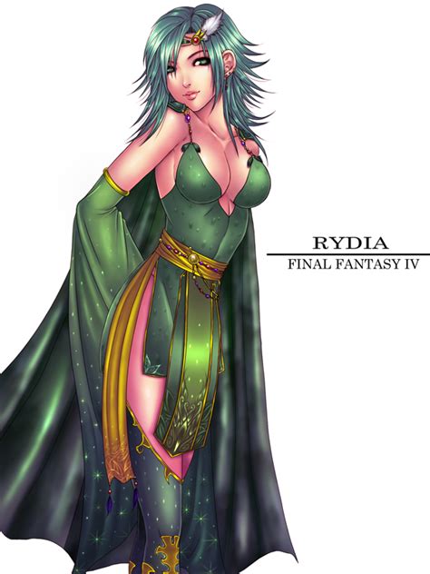Rydia Final Fantasy And 1 More Drawn By Momomanpinkvoltage Danbooru