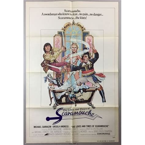 The Loves And Times Of Scaramouche 1975 One Sheet Litho