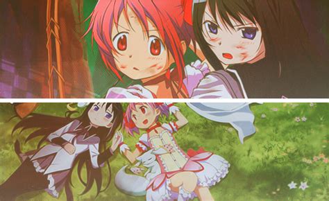 madoka x homura | Tumblr