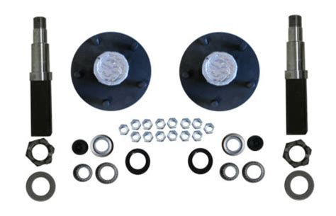 Build Your Own Trailer Axle Kit Square Spindle Idler Hub Camper