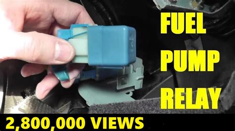 Toyota Camry Fuel Pump Relay Location