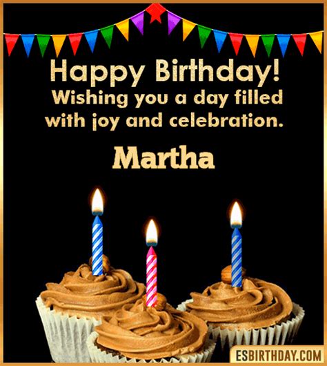 Happy Birthday Martha  🎂 25 Images