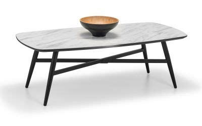 This bowden coffee table provides an ideal spot to place your books, magazines or fresh flowers upon with an urban industrial look. Caruso Marble Effect Coffee Table | Julian Bowen Limited