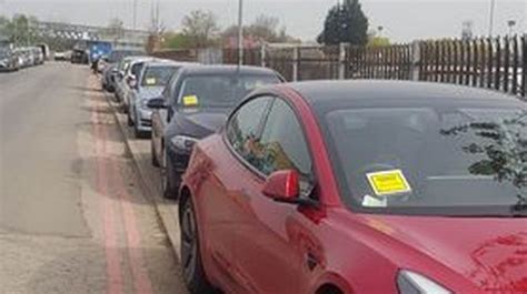 nhs worker shares shocking line of hospital staff cars slapped with parking fines mirror online
