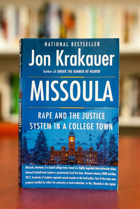 Author Krakauer Tackles Sexual Assault In College Towns The Guardsman