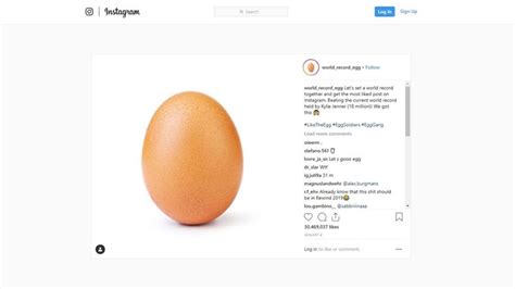 Photo Of Egg Is Most Liked Post On Instagram Beating Record Held By