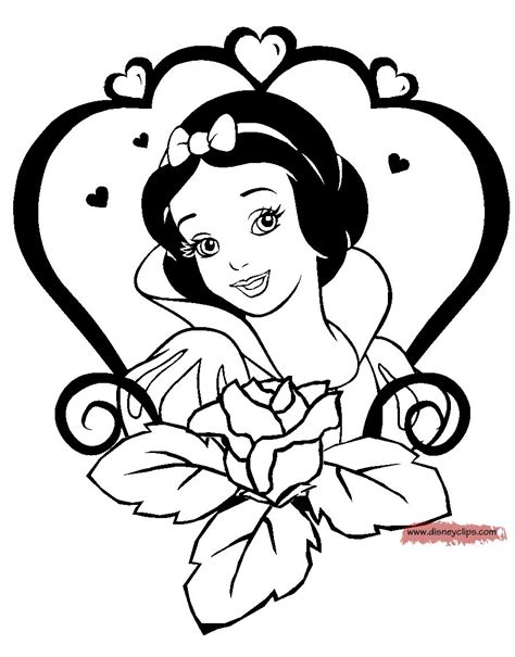 Free Printable Snow White Coloring Pages Printable Word Searches