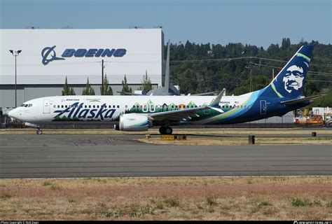 N60436 Alaska Airlines Boeing 737 9 Max Photo By Nick Dean Id 1193602