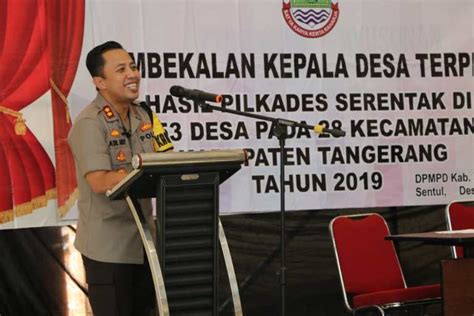 Kapolresta Tangerang Bekali 153 Kades Terkait Penggunaan Dana Desa
