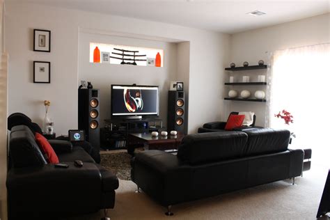 Your one stop for all things home theater (except soundbars). Home Theater Living Room Setup | Living room setup, Living ...